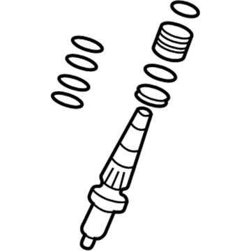 Honda Del Sol Power Steering Control Valve - 53641-SR2-G00