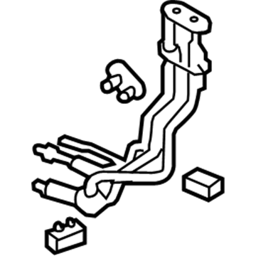 Honda 17549-SHJ-A01 Tube Set, Float Vent Shut Valve