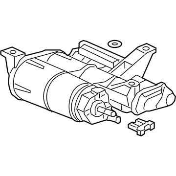 Honda 17011-TBA-A01 Set, Canister Assembly