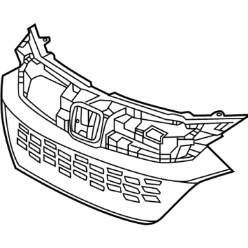 Honda 71121-T7W-A51 Base, Front Grille