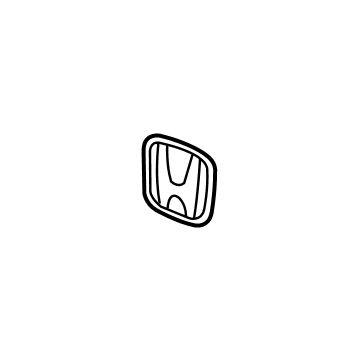 Honda 75701-THR-A01 Emblem, Rear (H)