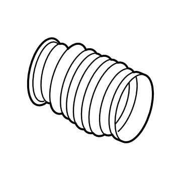 Honda 17229-5BF-A00 Tube B, Air Flow