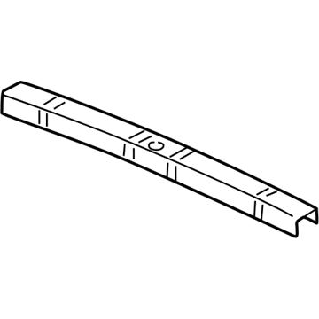 Honda 66118-S84-A10ZZ Beam, RR. Bumper (Upper)