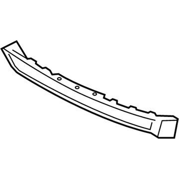 Honda 71504-TK4-A00 Garn,RR Bumper LWR