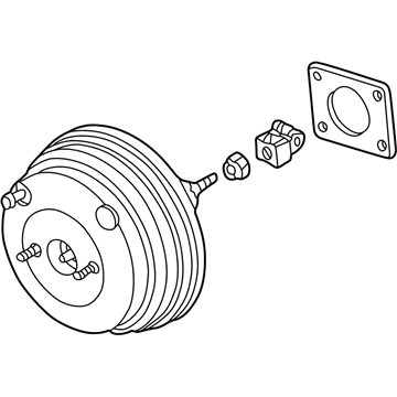 2005 Honda Civic Brake Booster - 01469-S6M-A00