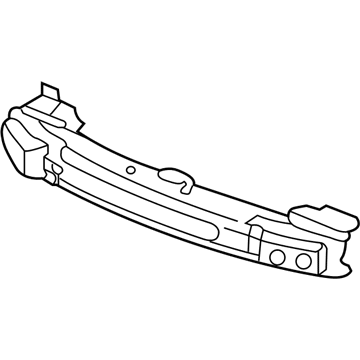 Honda 71130-SDD-A70 Beam, FR. Bumper