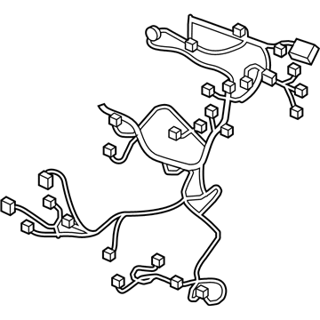 Honda 32120-TG8-A51 Wire Harness, L. Cabin