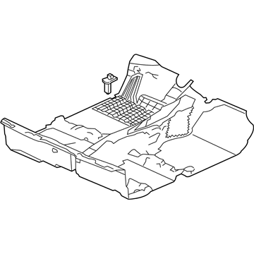 Honda 83301-SZT-A11ZB Carpet Assy., Floor *NH167L* (GRAPHITE BLACK)