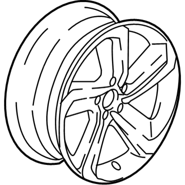 Honda 42700-TVA-A94 Disk, Aluminum Wheel (19X8 1/2J) (Enkei)