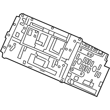 Honda 8A500-T90-A11 AUDIO UNIT, DISPLAY