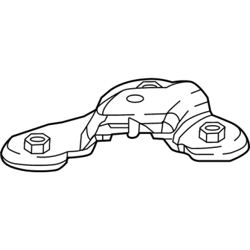 Honda 57116-TLA-A01 Sub-Bracket, Modulator