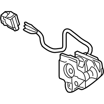 Honda Accord Hybrid Mirror Actuator - 76210-SEA-E21