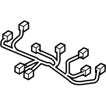 Honda 80650-S6D-G40 Sub-Wire Harness, Air Conditioner