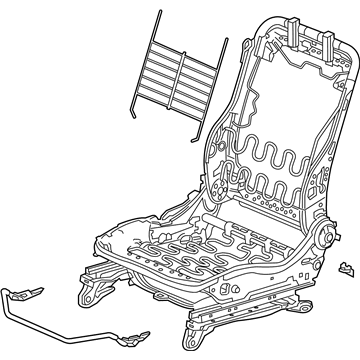 Honda 81126-T3L-A01 Frame, R. FR. Seat