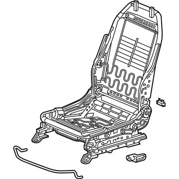 Honda 81526-TLA-C02 FRAME, L- FR- SEAT