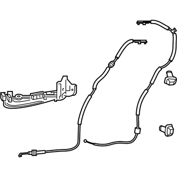 Honda 72576-THR-A01 Roller Sub-Assy., L. Slide Door (Lower)