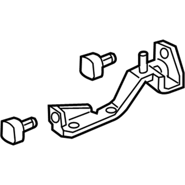 Honda 72583-THR-A01 Stopper Assy., L. Slide Door Open