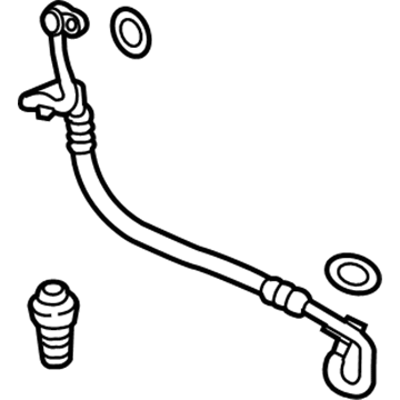 Honda 80315-TBC-A03 Hose, Discharge