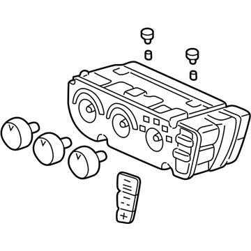 1997 Honda CR-V Blower Control Switches - 79500-S10-A01ZA