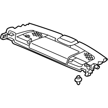 Honda 84500-S5W-900ZB Tray, RR. *YR239L* (KI IVORY)