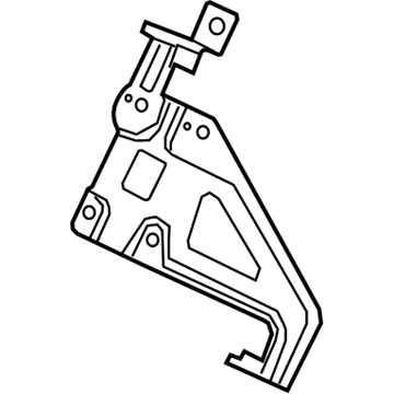 Honda 39111-T5R-A00 Bracket, Audio (Driver Side)(LH)