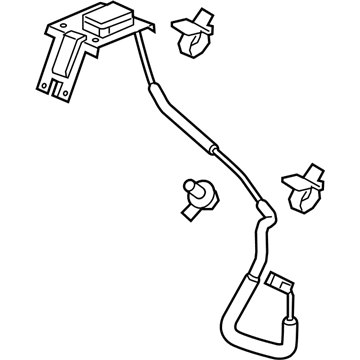 Honda 39835-T5R-A01 Antenna Assembly, Gps