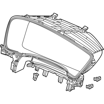 Honda Civic Gauge Trim - 77200-T20-A01ZA