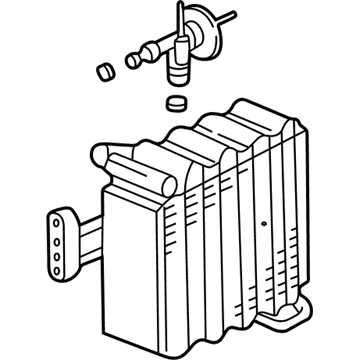 Honda Civic Evaporator - 80215-ST7-A01