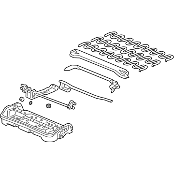 Honda 81539-SDA-A21 Frame, FR. Seat Cushion (TS Tech)