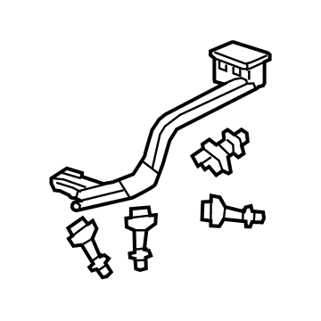 Honda 41130-5MM-000 Tube Assy. A, Breather