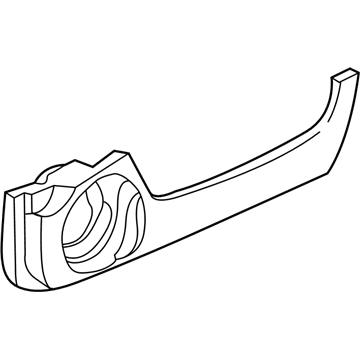 Honda 83554-S04-010ZB Pocket, L. FR. Door *NH178L* (EXCEL CHARCOAL)