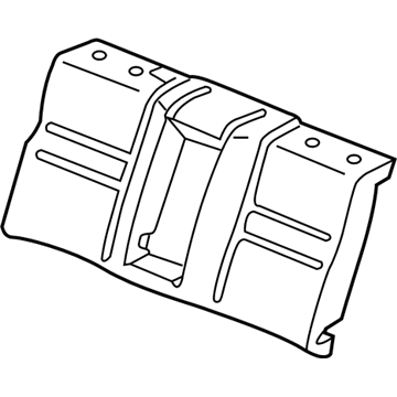 Honda 82127-SDA-A01 Pad & Frame, Rear Seat-Back (Ts Tech)