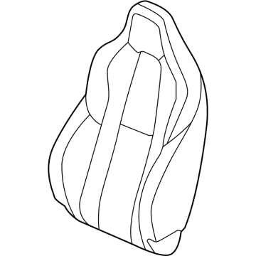 2023 Honda Civic Seat Cover - 81121-T38-A01ZA