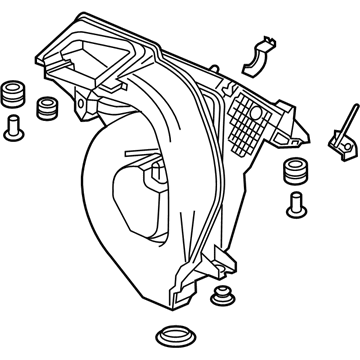 Honda 17201-5PH-A00 Case Set, Air Cleaner