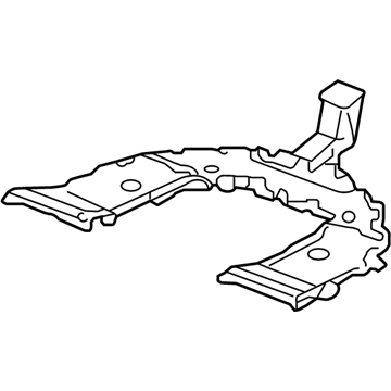 Honda 83331-S3V-A00 Duct, RR. Heater