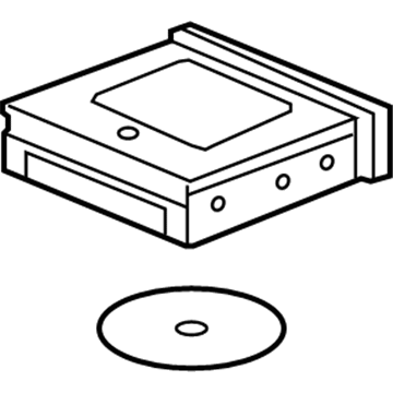 Honda 39546-SJC-A06 Navigation Unit