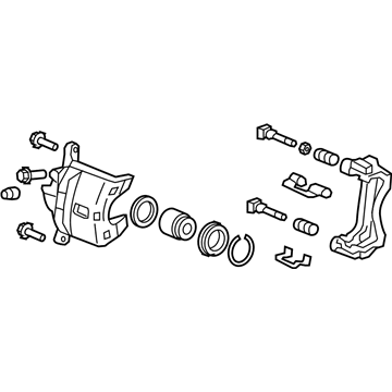 Honda HR-V Brake Caliper - 45019-T7W-A00