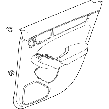 2022 Honda Civic Door Trim Panel - 83751-T20-A81ZA