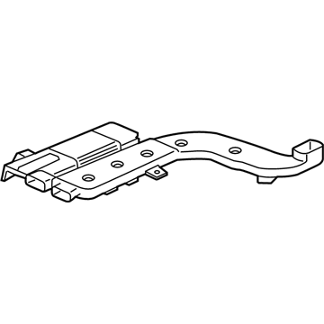 Honda 83381-TZ5-A00 Duct Assy., L. RR. Heater