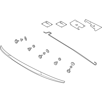 2022 Honda Civic Spoiler - 08F10-T20-110