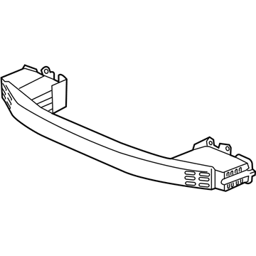 Honda 71130-TBA-A01 Beam, FR. Bumper