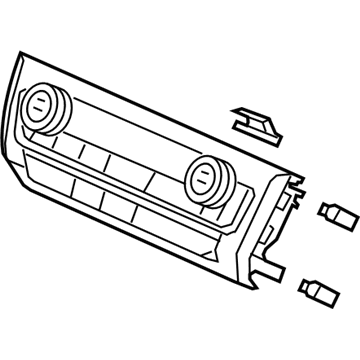 2022 Honda Insight A/C Switch - 79610-TXM-A01ZB