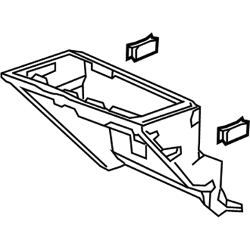 Honda 77293-SZT-J01ZA Cover Set, Center (Lower) *NH167L* (GRAPHITE BLACK)