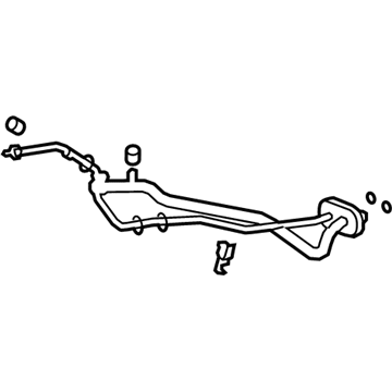 2011 Honda Accord A/C Hose - 80321-TA0-A01