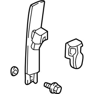 Honda 81460-S01-A01ZB Adjuster, Shoulder Slide *YR98L* (COAST SAND)