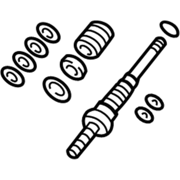 Honda Power Steering Control Valve - 53641-S5D-A02