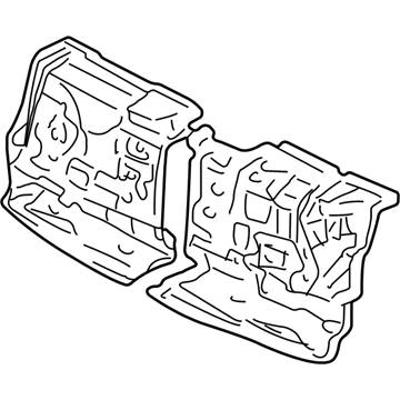 Honda 74260-S0X-A01 Insulator, R. Dashboard