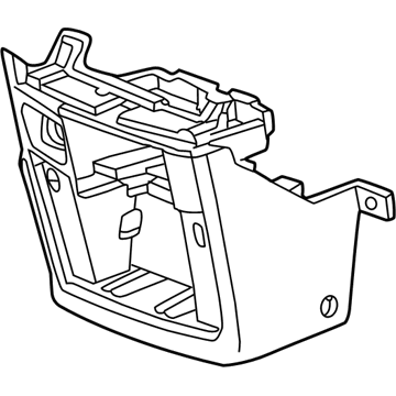 2003 Honda CR-V Center Console Base - 77291-S9A-A01ZB