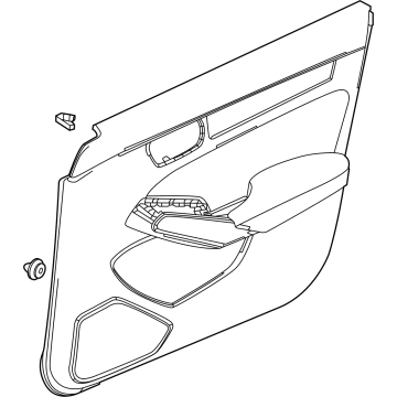 2022 Honda Civic Door Trim Panel - 83550-T43-A71ZA