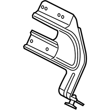 Honda 39111-TG7-A00 Bracket, R. Radio